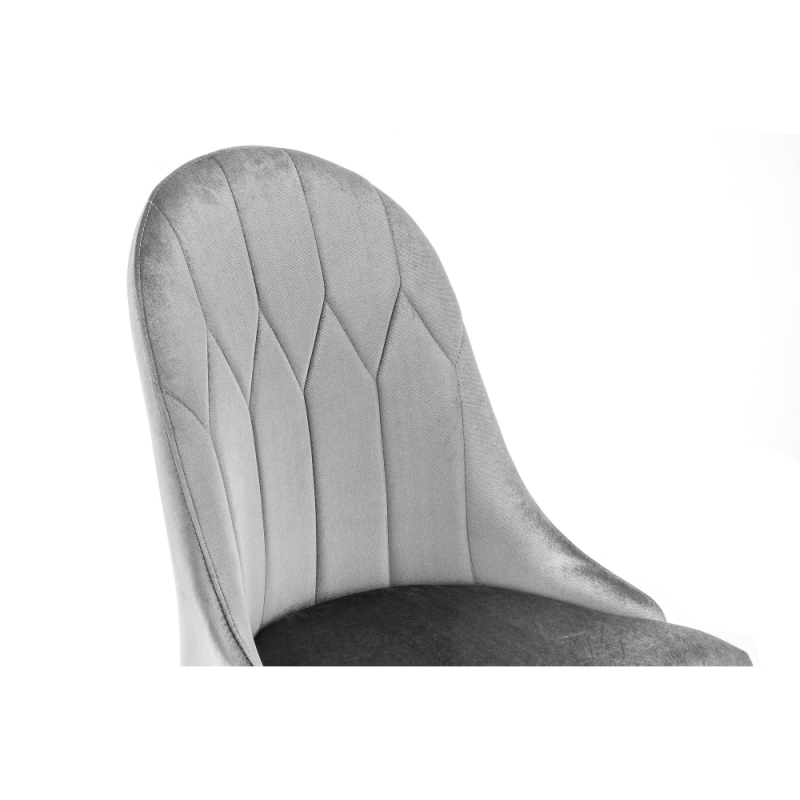 Стул на металлокаркасе Gustav серый