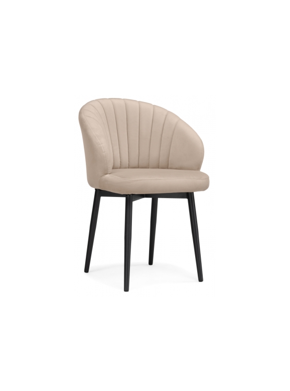 Стул на металлокаркасе Бэнбу крутящийся MR-26 / черный