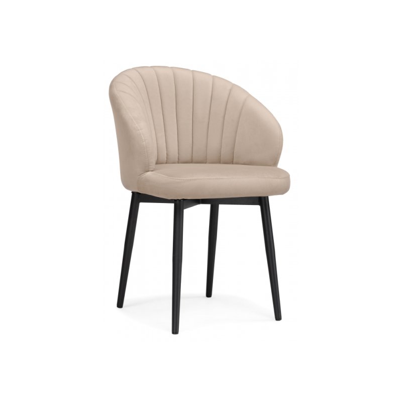 Стул на металлокаркасе Бэнбу крутящийся MR-26 / черный