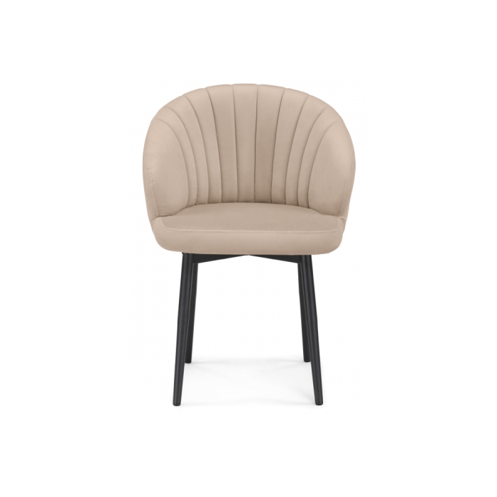 Стул на металлокаркасе Бэнбу крутящийся MR-26 / черный