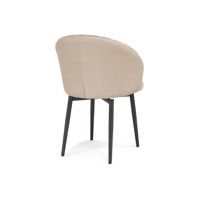 Стул на металлокаркасе Бэнбу крутящийся MR-26 / черный