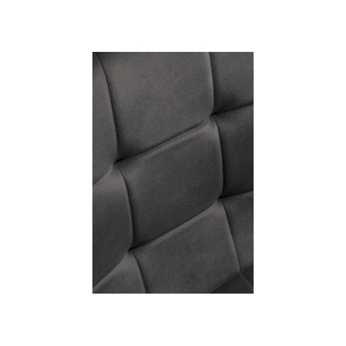 Стул на металлокаркасе Bruk dark gray / white