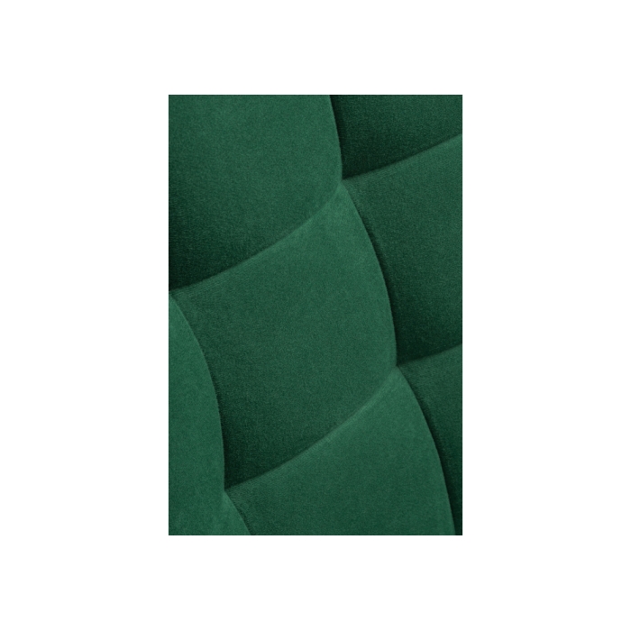 Стул на металлокаркасе Челси черный / зеленый