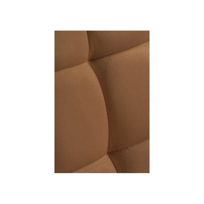 Стул на металлокаркасе Челси кирпичный / черный