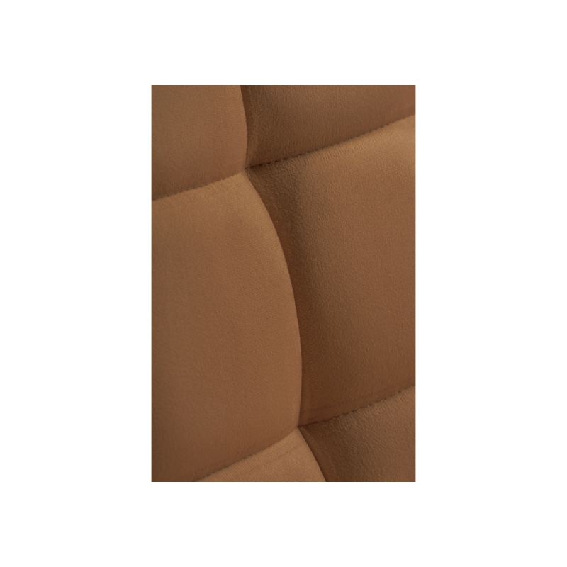 Стул на металлокаркасе Челси кирпичный / черный