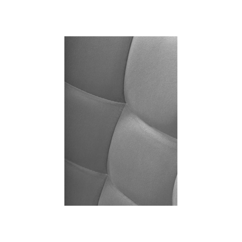 Стул на металлокаркасе Челси крутящийся темно-серый / черный