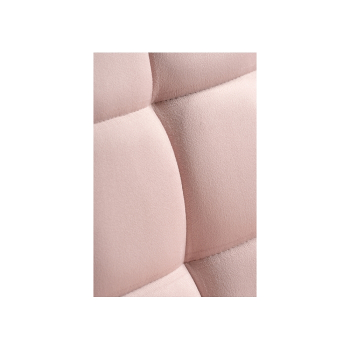 Стул на металлокаркасе Челси розовый / черный