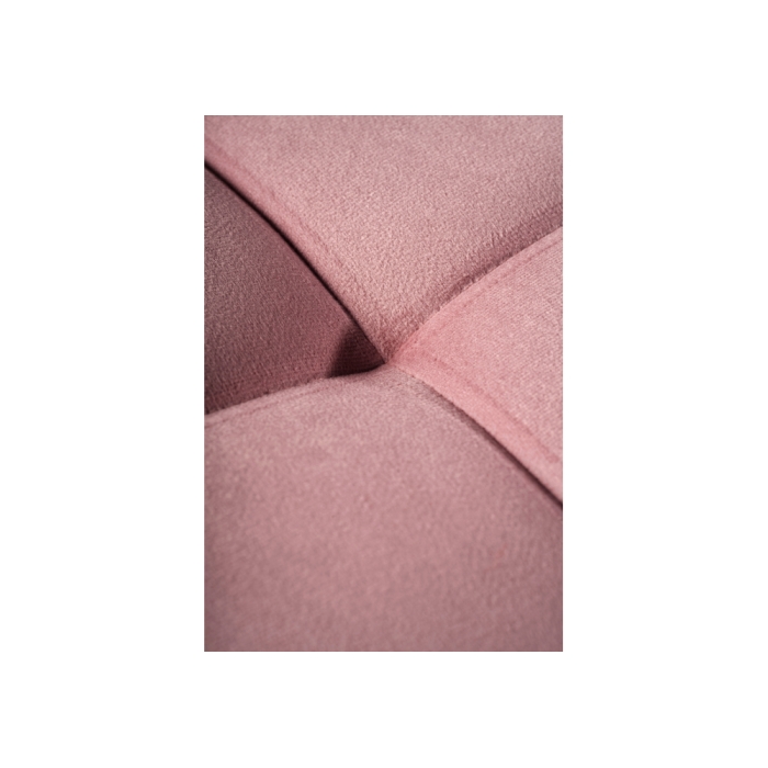 Стул на металлокаркасе Челси розовый велюр california 315 / белый