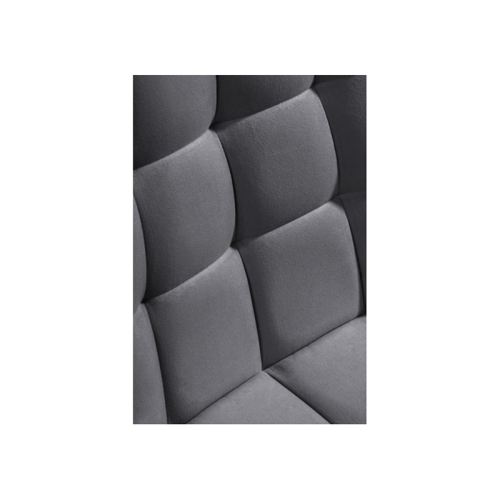 Стул на металлокаркасе Челси темно-серый 996 / черный