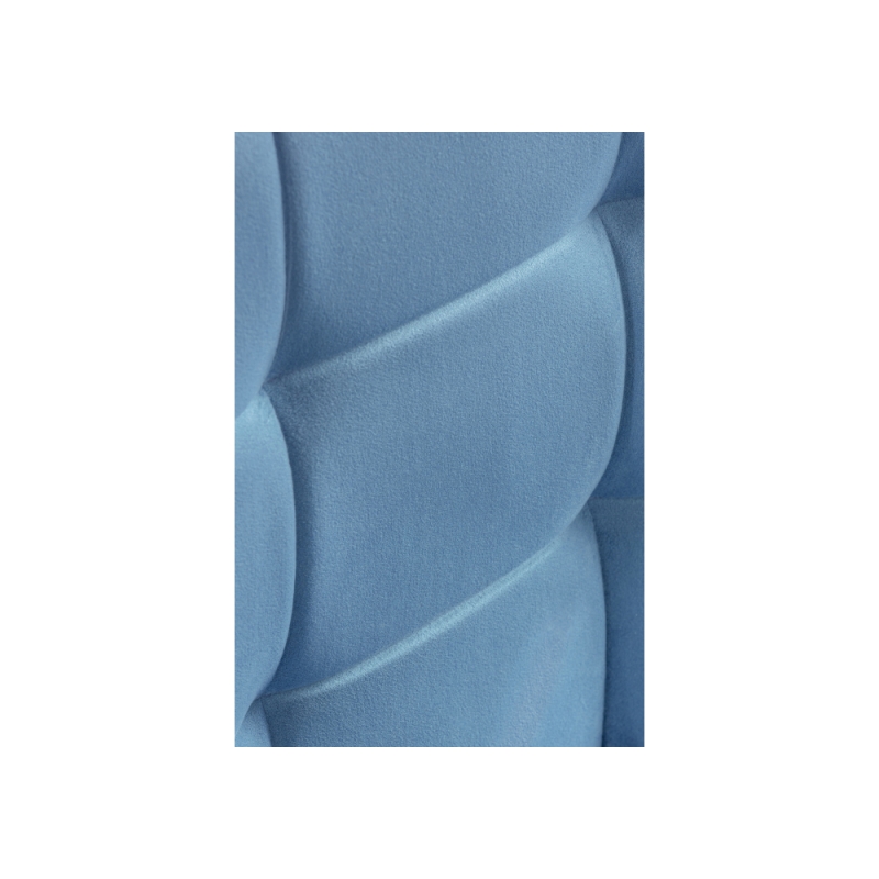 Стул на металлокаркасе Чилли белый / голубой