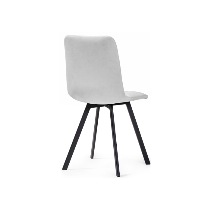 Стул на металлокаркасе Чилли черный / светло-серый