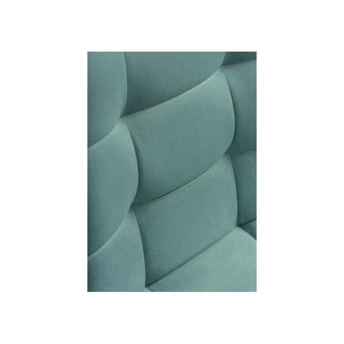 Стул на металлокаркасе Чилли К бирюзовый / белый