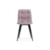 Стул на металлокаркасе Чилли К розовый / черный