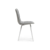 Стул на металлокаркасе Чилли К светло-серый / белый