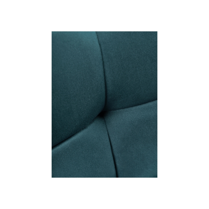 Стул на металлокаркасе Чилли морская волна / белый каркас