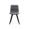 Стул на металлокаркасе Чилли темно-серый 996 / черный