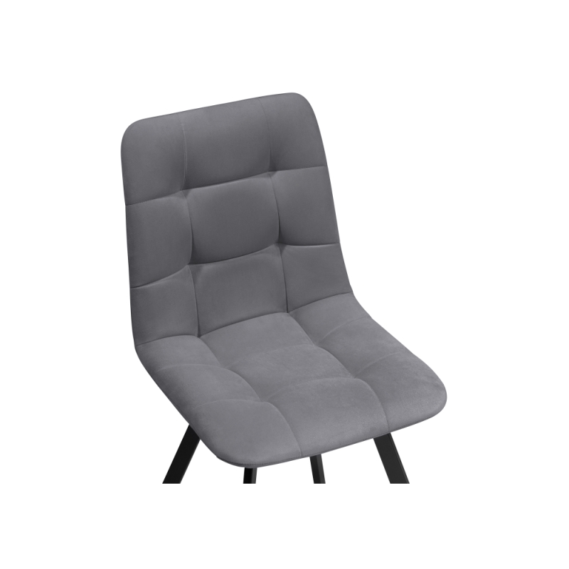 Стул на металлокаркасе Чилли темно-серый 996 / черный