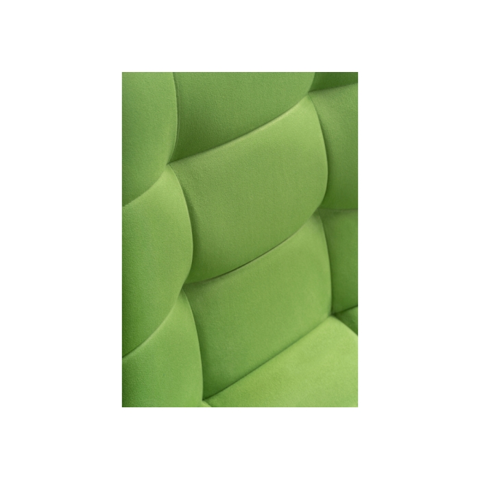 Стул на металлокаркасе Чилли велюр светло-зеленый / черный