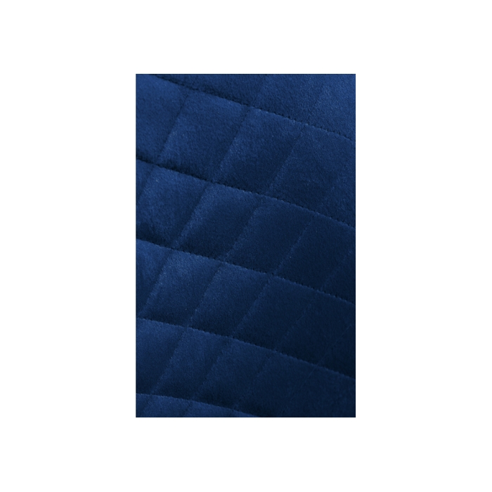 Стул на металлокаркасе Dabl dark blue / gold