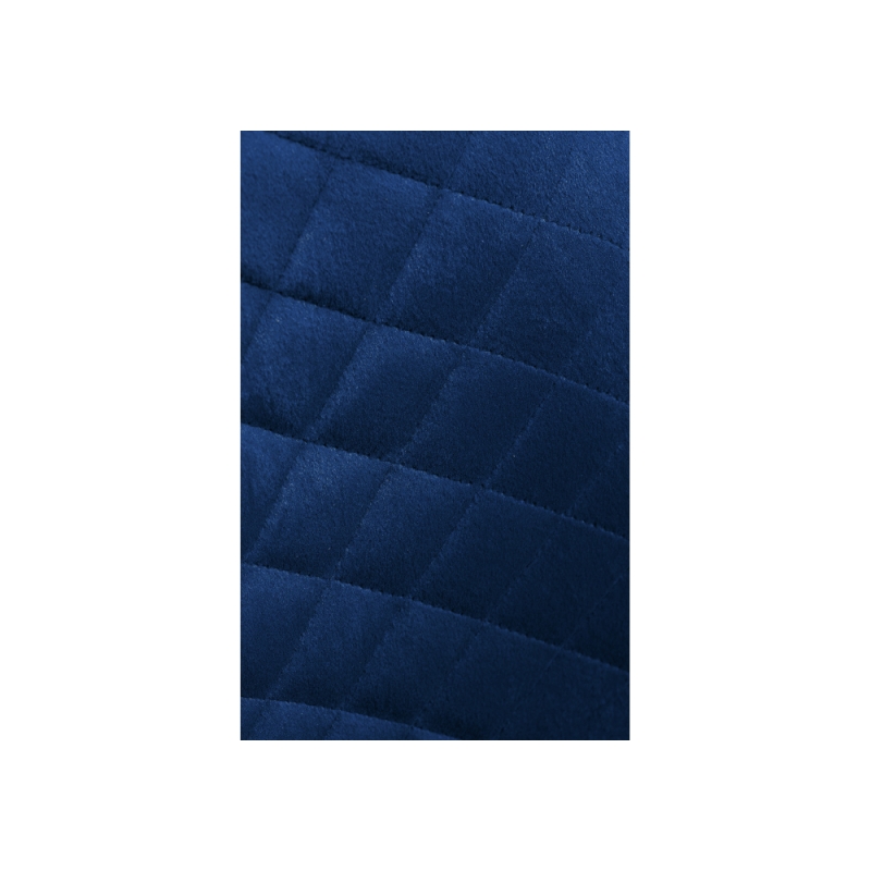 Стул на металлокаркасе Dabl dark blue / gold