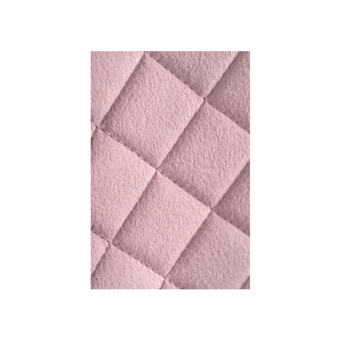 Стул на металлокаркасе Dabl light purple/ gold