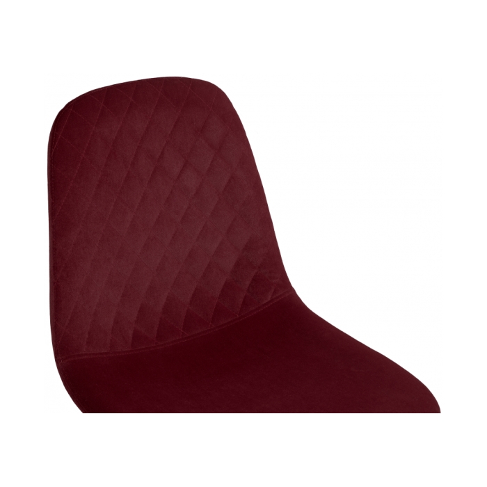 Стул на металлокаркасе Dabl wine red
