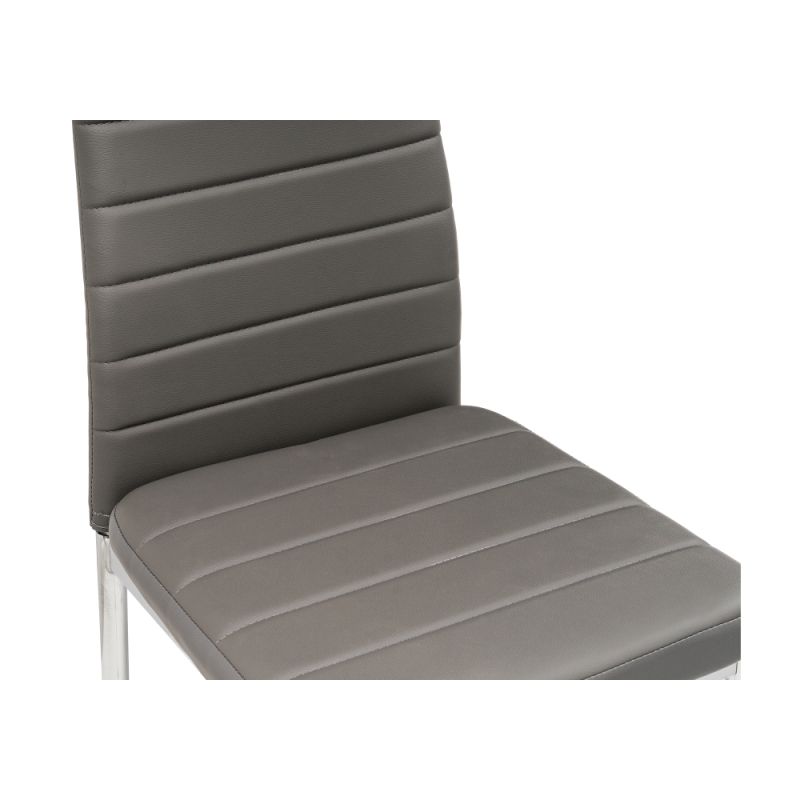 Стул на металлокаркасе DC2-001 grey