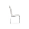 Стул на металлокаркасе DC2-092-2 white / chrome