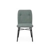 Стул на металлокаркасе Denis oliva / black