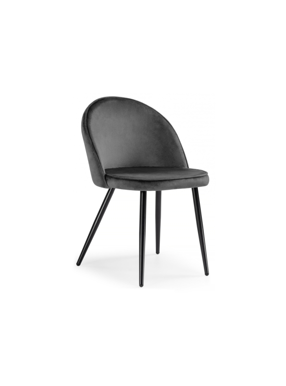 Стул на металлокаркасе Dodo dark gray