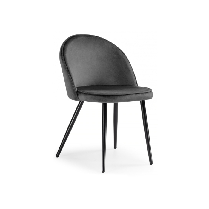 Стул на металлокаркасе Dodo dark gray