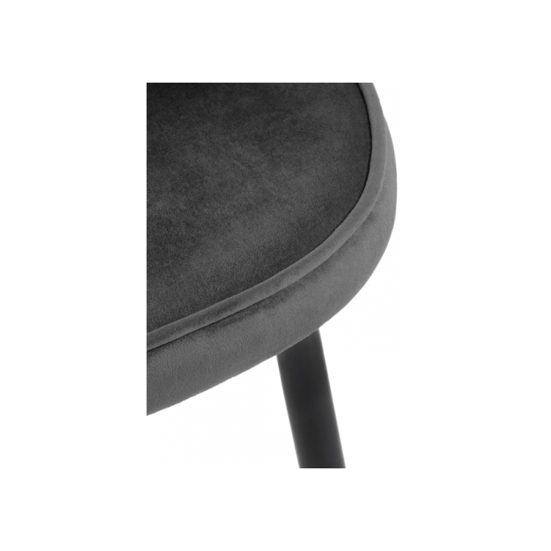 Стул на металлокаркасе Dodo dark gray