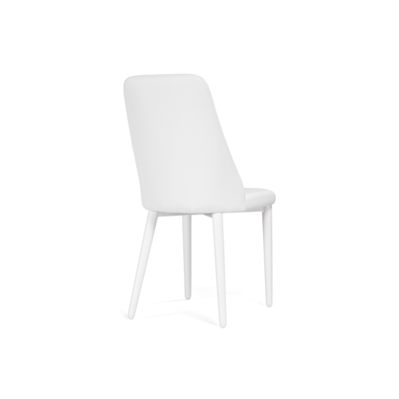 Стул на металлокаркасе Фена R белый