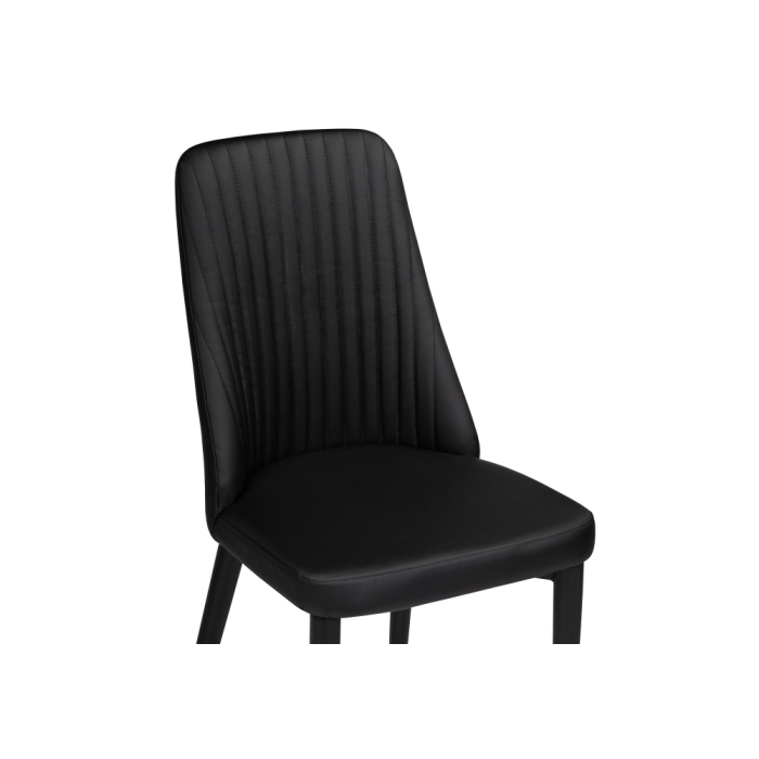 Стул на металлокаркасе Фена R черный