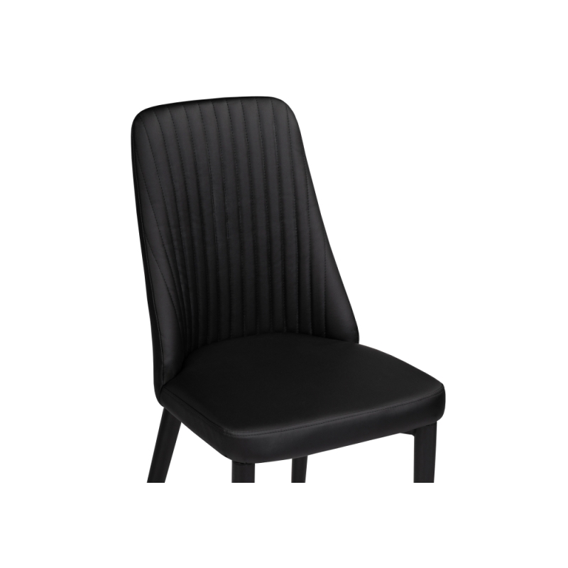 Стул на металлокаркасе Фена R черный