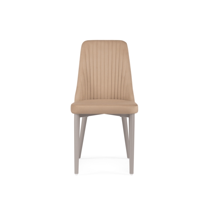 Стул на металлокаркасе Фена R капучино / латте