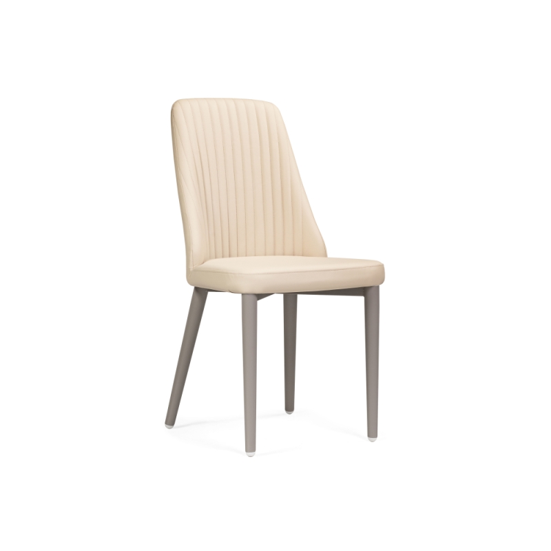 Стул на металлокаркасе Фена R латте / капучино