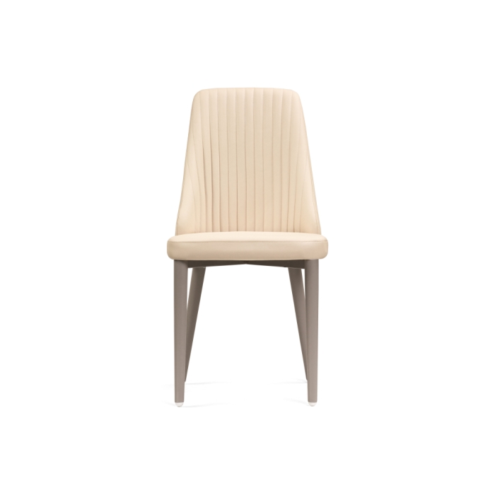 Стул на металлокаркасе Фена R латте / капучино