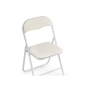 Стул на металлокаркасе Fold 1 складной beige / white