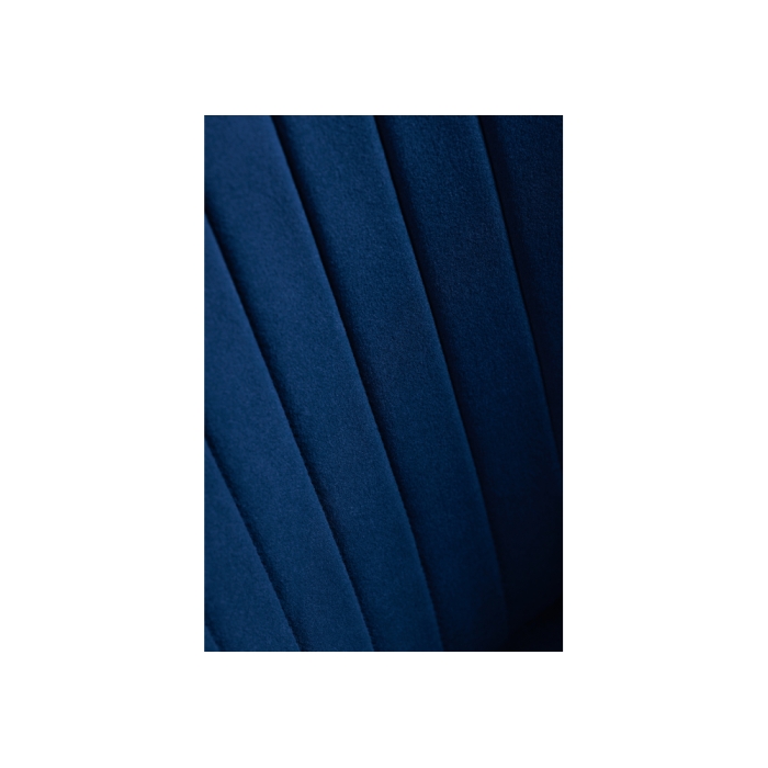 Стул на металлокаркасе Gabi 1 dark blue / black