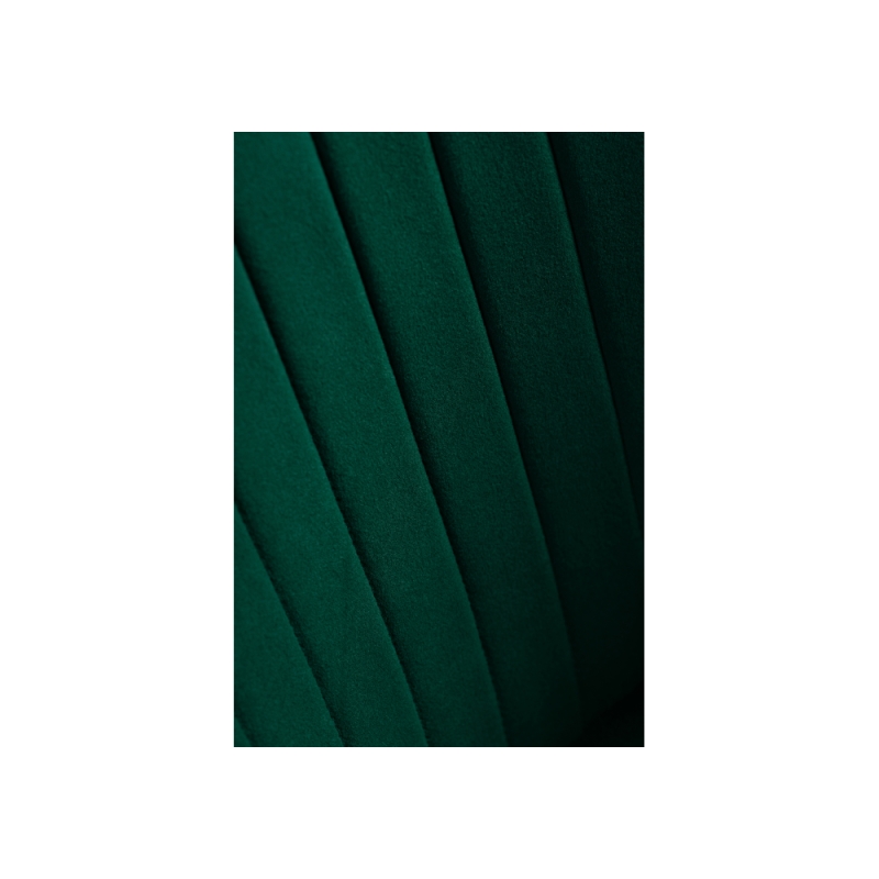 Стул на металлокаркасе Gabi 1 dark green / black