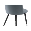 Стул на металлокаркасе Gabi gray / black
