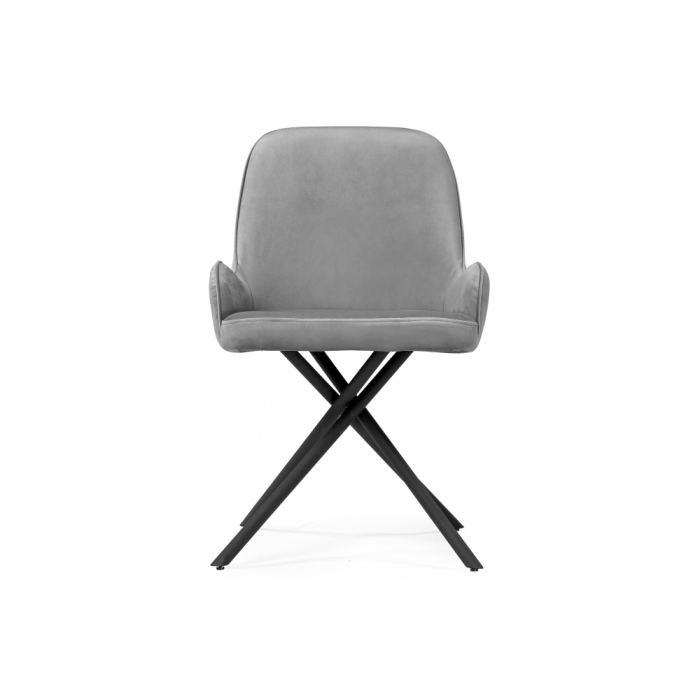 Стул на металлокаркасе Галтер MR-11 / черный