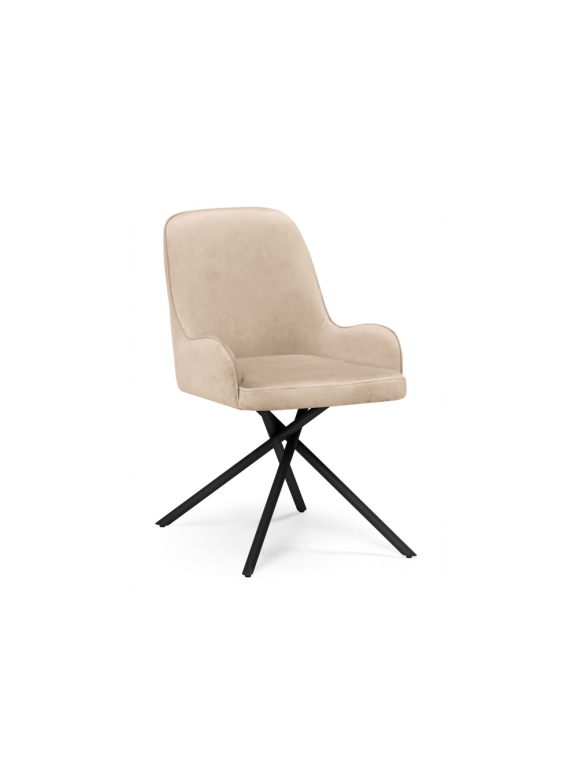 Стул на металлокаркасе Галтер MR-26 / черный