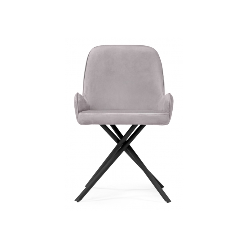 Стул на металлокаркасе Галтер MR-28 / черный