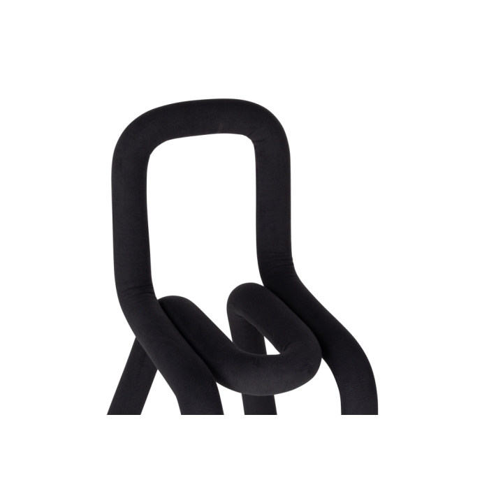 Стул на металлокаркасе Garden black