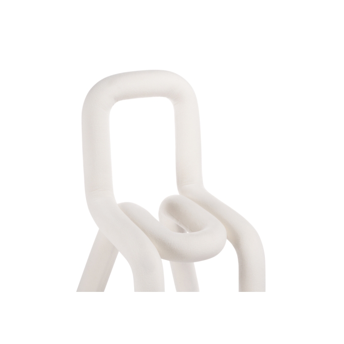 Стул на металлокаркасе Garden white