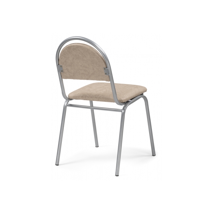 Стул на металлокаркасе Гумер бежевый / светлый мусс