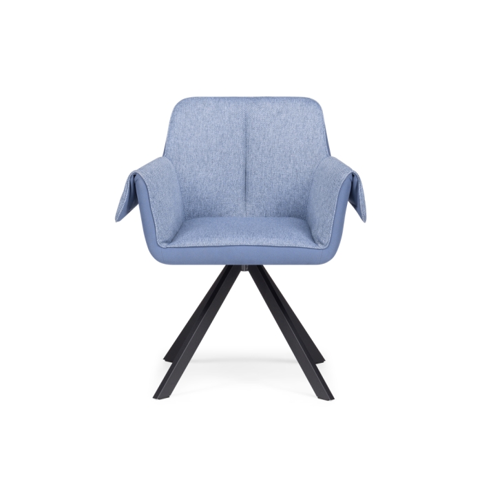 Стул на металлокаркасе Каита neptun 35 / flex 754 / черный