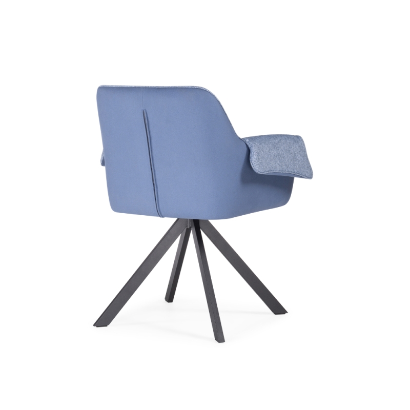 Стул на металлокаркасе Каита neptun 35 / flex 754 / черный